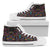 Colorful Art Wolf Men High Top Shoes