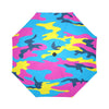 Colorful Camo Automatic Foldable Umbrella