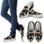 Colorful Cupcake Pattern Men Canvas Slip On Shoes
