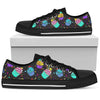 Colorful Cupcake Pattern Men High Top Canvas Shoes