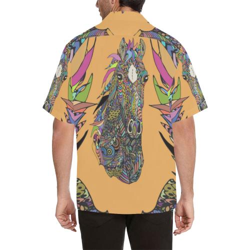 Colorful Horse Men Hawaiian Shirt