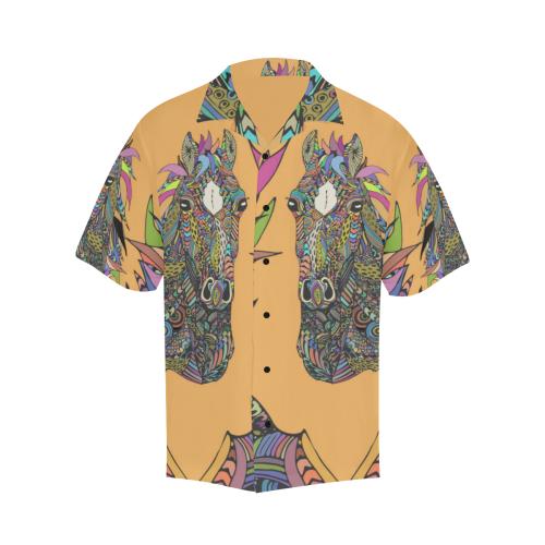 Colorful Horse Men Hawaiian Shirt