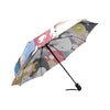 Colorful Horse Pattern Automatic Foldable Umbrella