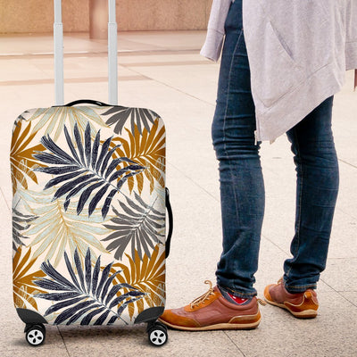 Colorful Tropical Palm Leaves Luggage Protective Cover