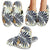 Colorful Tropical Palm Leaves Slippers