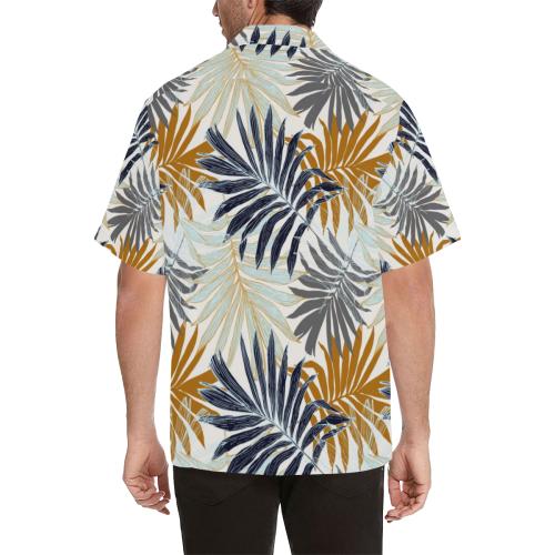 Colorful Tropical Palm Men Hawaiian Shirt