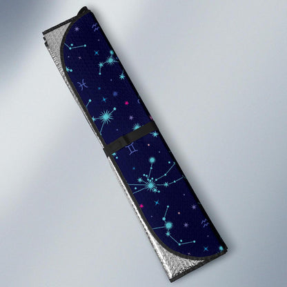 Constellation Pattern Print Design 01 Car Sun Shade-JORJUNE.COM