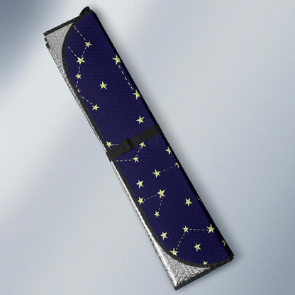 Constellation Pattern Print Design 02 Car Sun Shade-JORJUNE.COM