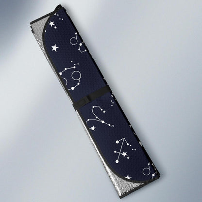 Constellation Pattern Print Design 05 Car Sun Shade-JORJUNE.COM