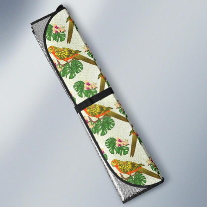 Conures Pattern Print Design 01 Car Sun Shade-JORJUNE.COM