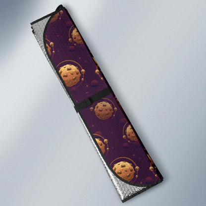 Cookie Pattern Print Design 03 Car Sun Shade-JORJUNE.COM