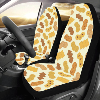 Cookie Pattern Print Design 06 Car Seat Covers (Set of 2)-JORJUNE.COM