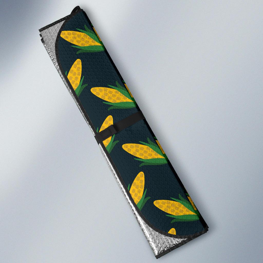Corn Pattern Print Design 02 Car Sun Shade-JORJUNE.COM