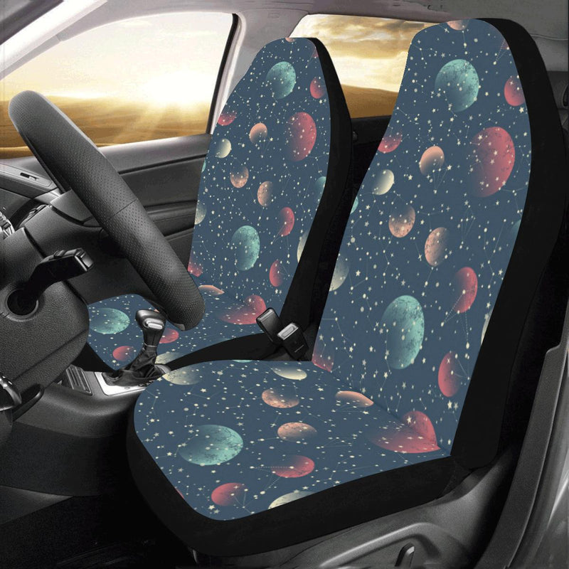 Cosmic Pattern Print Design 04 Car Seat Covers (Set of 2)-JORJUNE.COM