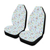 Cow Happy Pattern Print Design 05 Car Seat Covers (Set of 2)-JORJUNE.COM