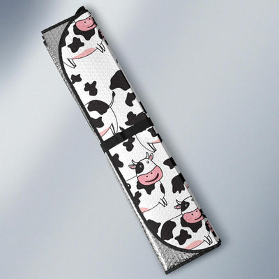 Cow Pattern Print Design 02 Car Sun Shade-JORJUNE.COM