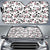 Cow Pattern Print Design 02 Car Sun Shade-JORJUNE.COM