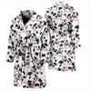 Cow Pattern Print Design 02 Men Bathrobe-JORJUNE.COM