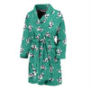 Cow Pattern Print Design 03 Men Bathrobe-JORJUNE.COM