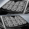 Cow Skin Pattern Print Design 04 Car Sun Shade-JORJUNE.COM