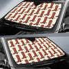 Cowboy Pattern Print Design 06 Car Sun Shade-JORJUNE.COM