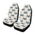 Crab Pattern Print Design 02 Car Seat Covers (Set of 2)-JORJUNE.COM