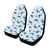 Crab Pattern Print Design 04 Car Seat Covers (Set of 2)-JORJUNE.COM