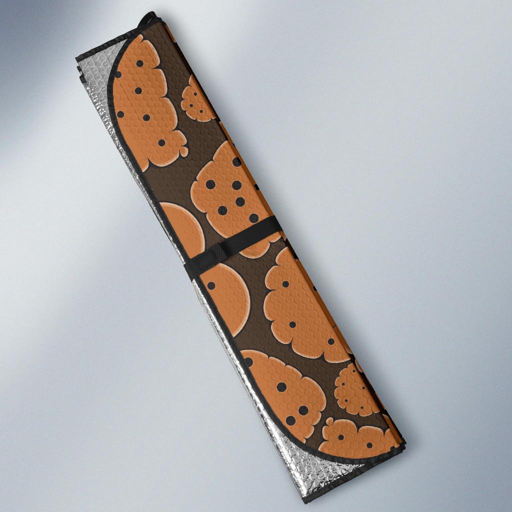 Cracker Pattern Print Design 01 Car Sun Shade-JORJUNE.COM