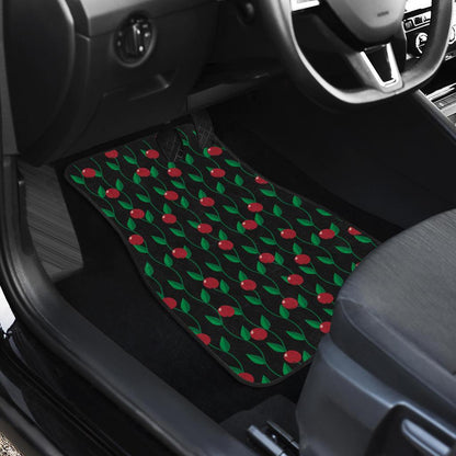 Cranberry Pattern Print Design CB01 Car Floor Mats-JorJune