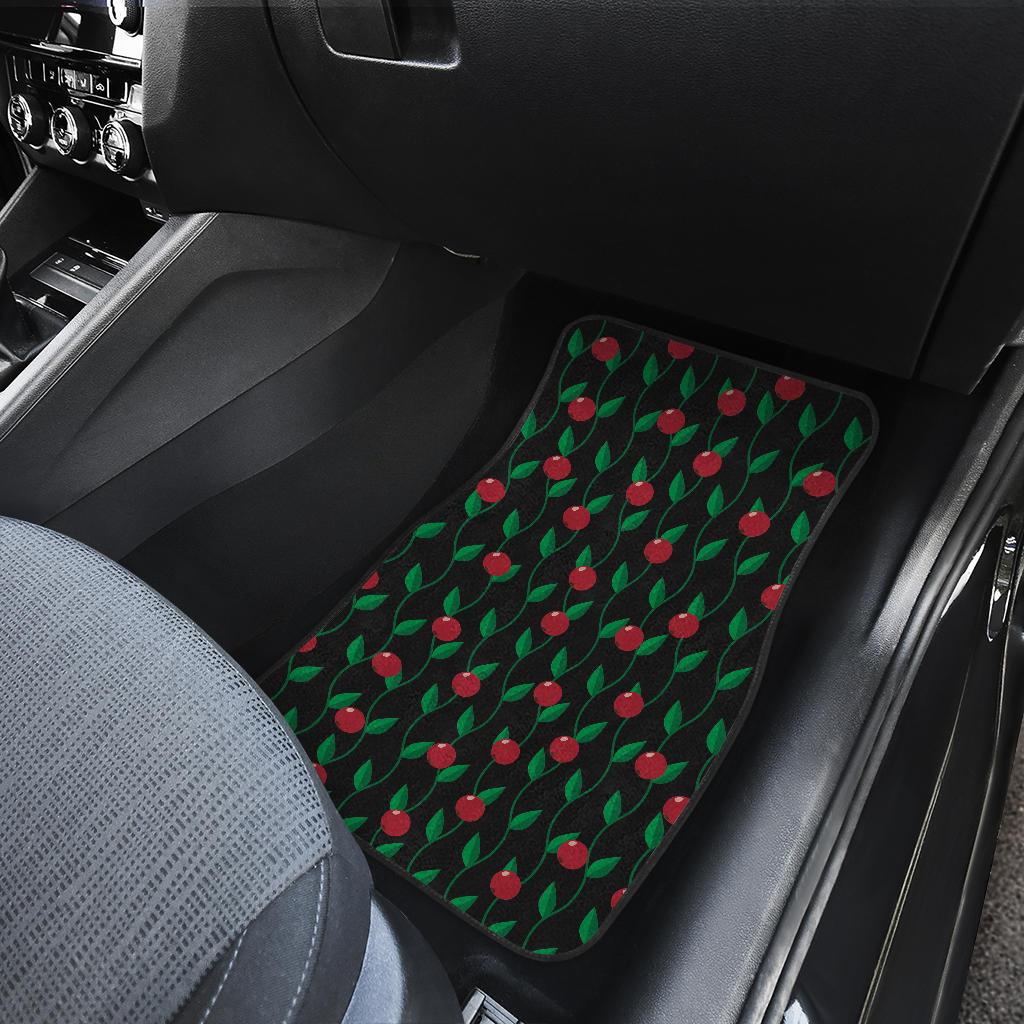 Cranberry Pattern Print Design CB01 Car Floor Mats-JorJune