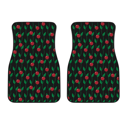 Cranberry Pattern Print Design CB01 Car Floor Mats-JorJune