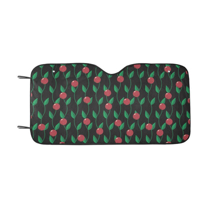 Cranberry Pattern Print Design CB01 Car Sun Shade-JorJune