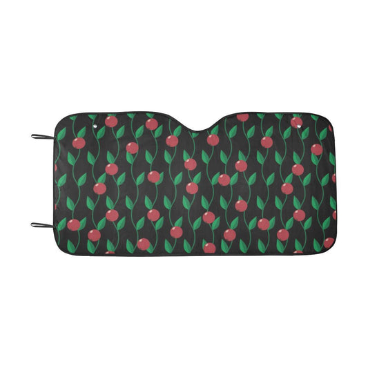 Cranberry Pattern Print Design CB01 Car Sun Shade-JorJune