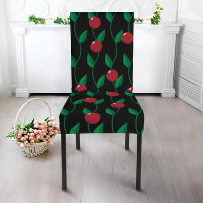 Cranberry Pattern Print Design CB01 Dining Chair Slipcover-JORJUNE.COM