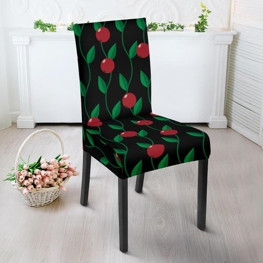 Cranberry Pattern Print Design CB01 Dining Chair Slipcover-JORJUNE.COM
