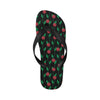 Cranberry Pattern Print Design CB01 Flip Flops-JorJune