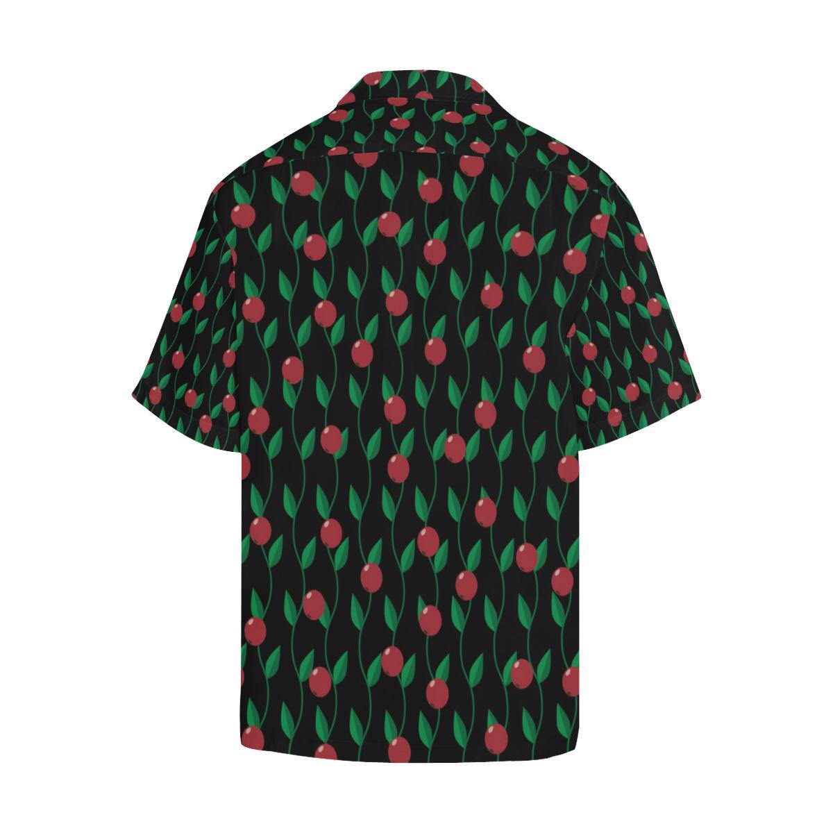 Cranberry Pattern Print Design CB01 Men Hawaiian Shirt-JorJune