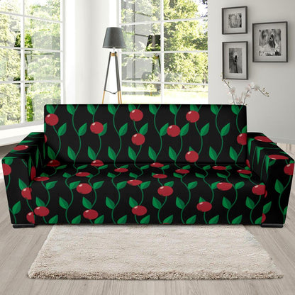 Cranberry Pattern Print Design CB01 Sofa Slipcover-JORJUNE.COM