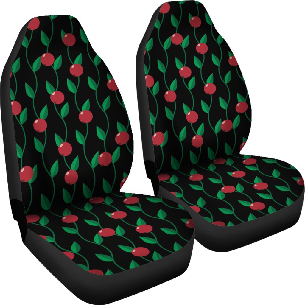 Cranberry Pattern Print Design CB01 Universal Fit Car Seat Covers