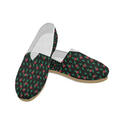 Cranberry Pattern Print Design CB01 Women Casual Shoes-JorJune.com