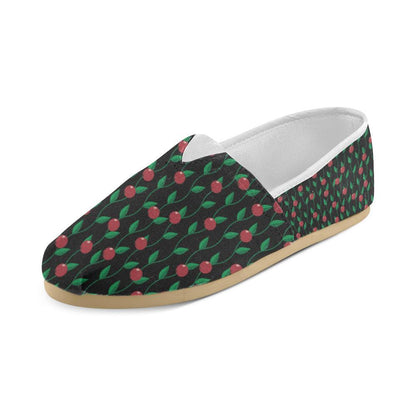 Cranberry Pattern Print Design CB01 Women Casual Shoes-JorJune.com