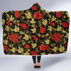 Cranberry Pattern Print Design CB02 Hooded Blanket-JORJUNE.COM