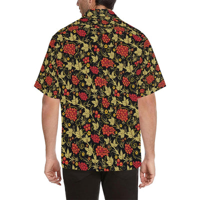 Cranberry Pattern Print Design CB02 Men Hawaiian Shirt-JorJune