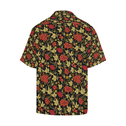 Cranberry Pattern Print Design CB02 Men Hawaiian Shirt-JorJune