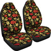 Cranberry Pattern Print Design CB02 Universal Fit Car Seat Covers