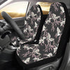 Crane Pattern Print Design 01 Car Seat Covers (Set of 2)-JORJUNE.COM