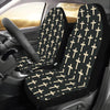 Cross Pattern Print Design 03 Car Seat Covers (Set of 2)-JORJUNE.COM