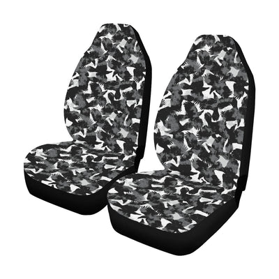 Crow Pattern Print Design 01 Car Seat Covers (Set of 2)-JORJUNE.COM