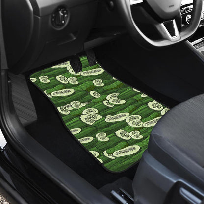 Cucumber Pattern Print Design CC01 Car Floor Mats-JorJune
