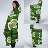 Cucumber Pattern Print Design CC01 Hooded Blanket-JORJUNE.COM